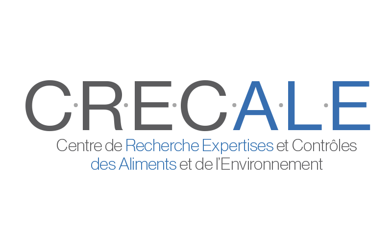 Logo CRECALE Centre de Recherche Expertises et Contrôles des Aliments et de l'Environnement